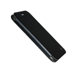 Etui z klapką Dolce Vita Book Line - czarne - iPhone 6/6S