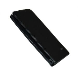 Etui z klapką Dolce Vita Flip Line Fly - czarne - Sony Xperia Z2