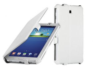Etui z funkcją podstawki Samsung Galaxy Tab 3 7.0 P3200 - białe - Stilgut UltraSlim