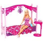 Barbie i czarujące mebelki Mattel (sypialnia)