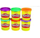 Ciastolina 4 tuby + 2 gratis Play-Doh