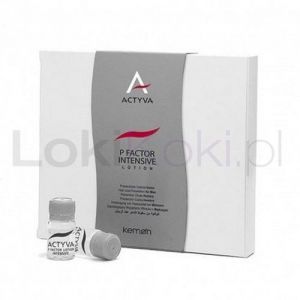 ACTYVA P Factor Intensive Lotion Uomo kuracja przeciw wypadaniu włosów dla mężczyzn 12 x 6 ml Kemon