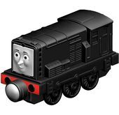 Tomek i Przyjaciele Mała lokomotywa Fisher Price (Diesel)