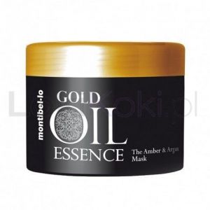 Gold Oil Essence Amber & Argan maska bursztynowo - arganowa 500 ml Montibello
