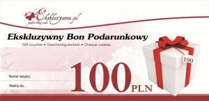 Ekskluzywny Bon Podarunkowy 100 PLN