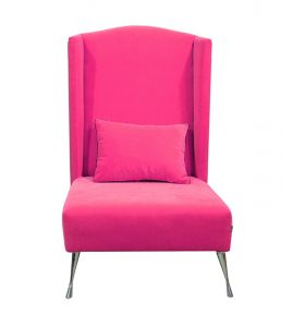Fotel Dandys różowy