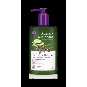 Rozświetlający żel myjący do twarzy Lavender Luminosity - Avalon Organics