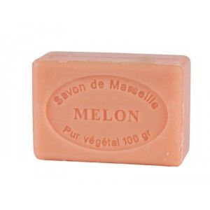 Mydło marsylskie 100 g Melon - Le Chatelard 1802