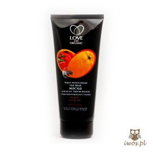 Maska na porost włosów. Organiczna pomarańcza i papryczka chili - Love2Mix Organic