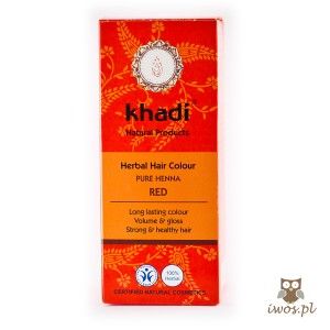 Henna naturalna czerwona - Khadi