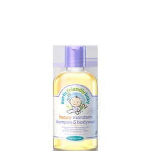 Mandarynkowy szampon i żel do mycia Earth Friendly Baby