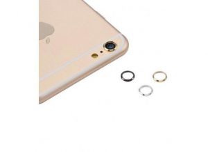Zestaw ochronny JCPAL na kamerę i Touch iD - iPhone 6 - Gold - Gold