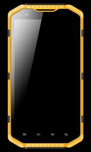 Wodoodporny telefon dotykowy RugGear - RG 700 - Żółto-Czarny - Żółto-Czarny