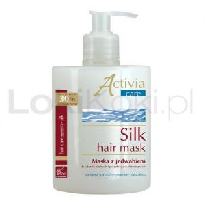 Silk Hair Mask maska z jedwabiem 500 ml Leo