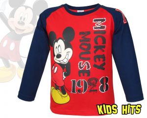 Bluzka Disney "Miki 1928" czerwona 6-7 lat