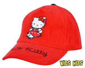 Czapka z daszkiem Hello Kitty "Red" 3-7 lat