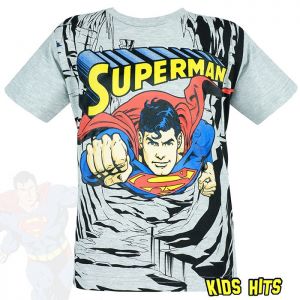 Koszulka Superman "Cave" szara 8 lat