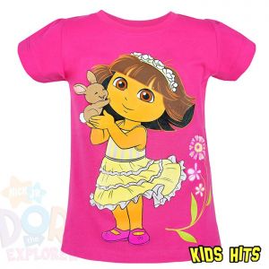 Koszulka Dora "Rabbit" ciemnoróżowa 2 lata
