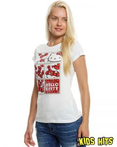 Damska koszulka Hello Kitty "Ribbons" M