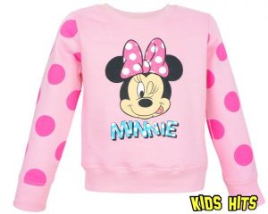 Bluza dresowa Myszka Minnie "Wink" różowa 8 lat