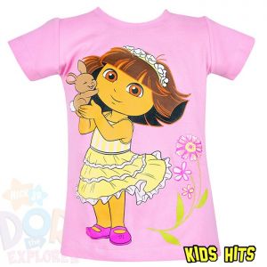 Koszulka Dora "Rabbit" jasnoróżowa 7 lat