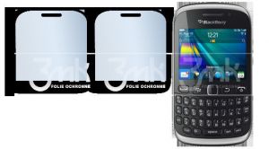 Folia ochronna 3MK Classic BlackBerry 9320 Curve (2 zestawy)