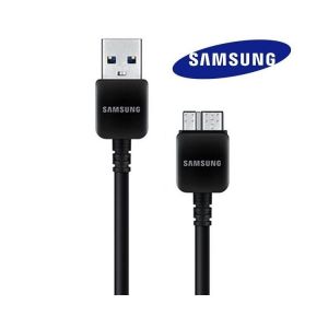 Oryginalny kabel Samsung ET-DQ11Y1BE Micro USB 3.0 (21 pin) - Czarny 1.5m - Galaxy S5, Galaxy Round,