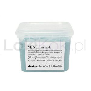 Essential Haircare Minu Hair Mask Pak odbudowująca maska do włosów farbowanych 250 ml Davines