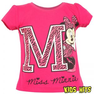 Koszulka Myszka Minnie "M" fuksja 4 lata