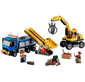 City Koparka i ciężarówka Lego