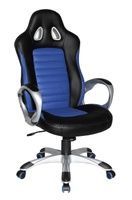 Fotel biurowy CX0466H niebieski