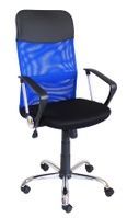 Fotel biurowy QZY 2501 niebieski