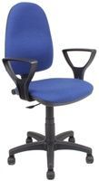 Krzesło obrotowe QZY-C14 niebieski