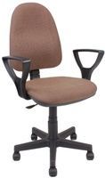 Krzesło obrotowe QZY-C24 ciemny brąz