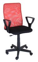 Fotel biurowy QZY F01 czerwony