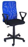 Fotel biurowy QZY F01 niebieski