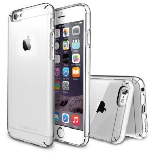 Zestaw Rearth - Obudowa Ringke Slim Crystal + folia na ekran Apple iPhone 6 / 6S - Przezroczysty