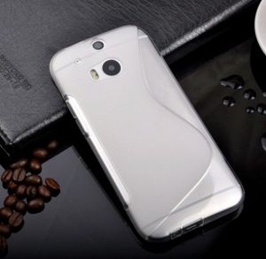 Obudowa S - line HTC One M8 Przezroczysta