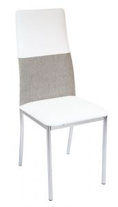 Krzesło DC2-004 biały+materiał