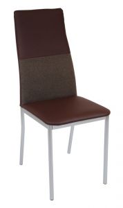 Krzesło DC2-004 brąz+materiał