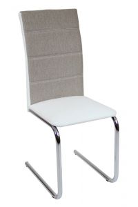 Krzesło DC2-006 biały+materiał
