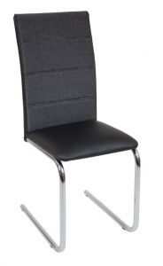 Krzesło DC2-006 czarny+materiał