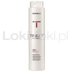 Treat NaturTech Red Reflect szampon do włosów z pasemkami czerwony 300 ml Montibello