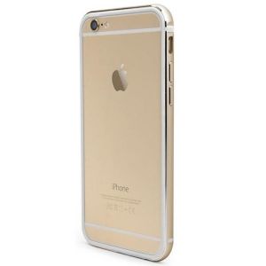 Aluminiowy bumper X-Doria Bump Gear Plus - Apple iPhone 6 Plus - Złoty - Brązowy