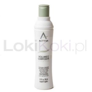 Actyva Volume E Corposita Shampoo Szampon nadający grubość i zwiększający objętość 250 ml Kemon
