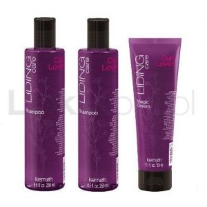 ZESTAW KEMON LIDING CARE CURL: szampon (2 sztuki) + odżywka do włosów kręconych