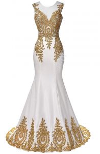 Suknia ślubna ze złotą gipiurą| suknie ślubne, sukienka ślubna