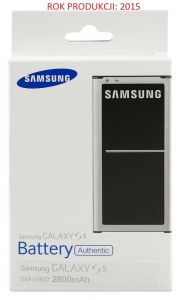 Oryginalna bateria EB-BG900BBEGWW - 2800 mAh - Samsung Galaxy S5 Opakowanie Producenta/Euro Produkcj