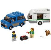 City Van z przyczepą kempingową Lego