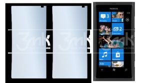 Folia ochronna 3MK Classic NOKIA Lumia 800 (2 zestawy)